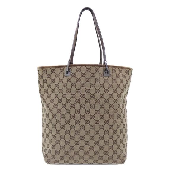 Gucci Beige Canvas Tote Bag (Pre-Owned) - Picture 2 of 16